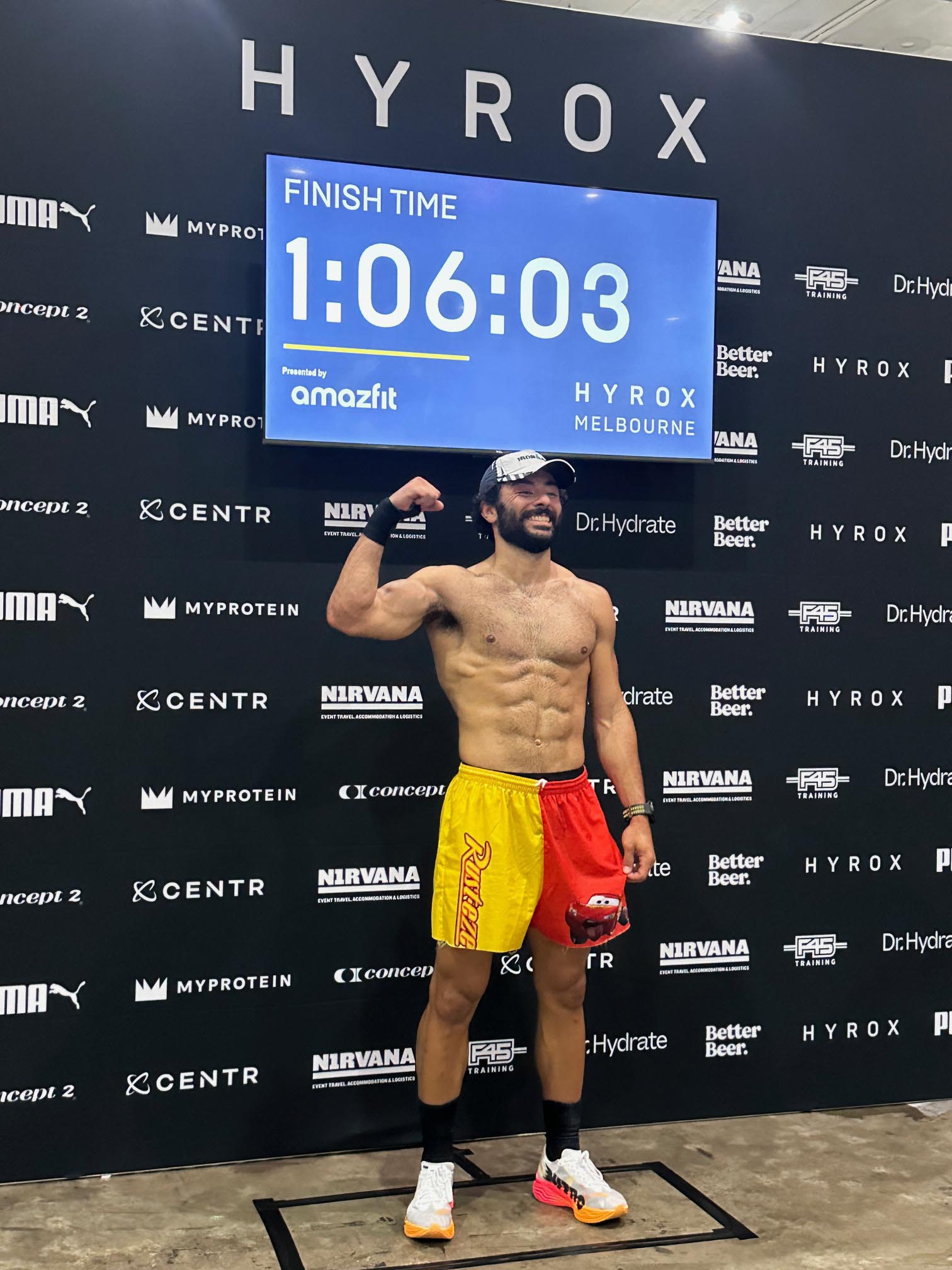 HYROX Training Session - Action Shot 1